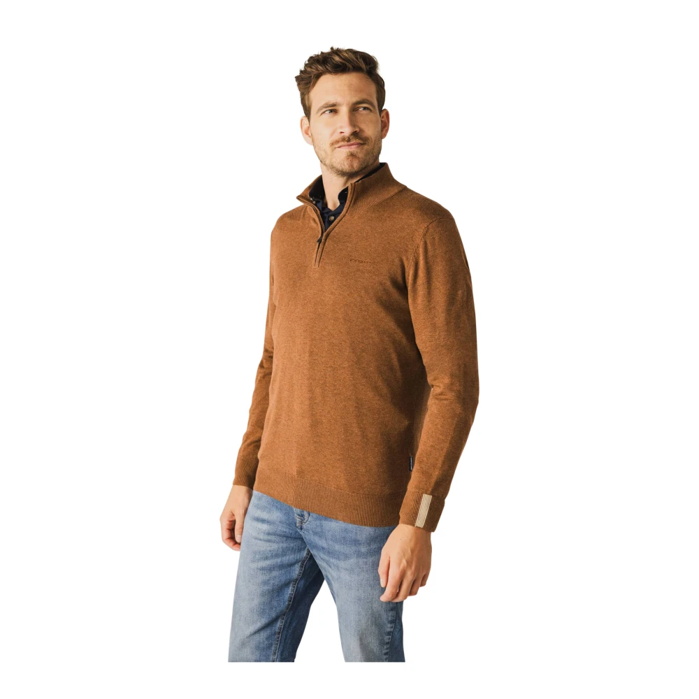 State of Art Bruine Trui Brown Heren