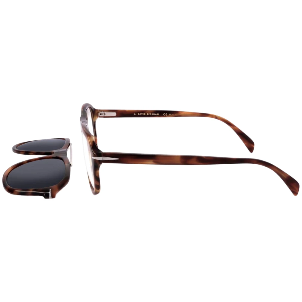Eyewear by David Beckham Stijlvolle zonnebril voor mannen Brown Heren