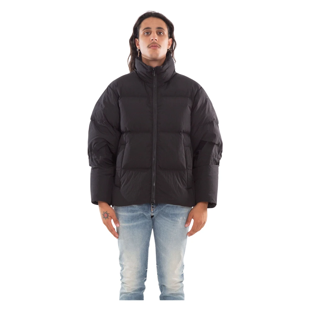 Diesel Puffer Jacket met W-Raveel Stijl Black Heren