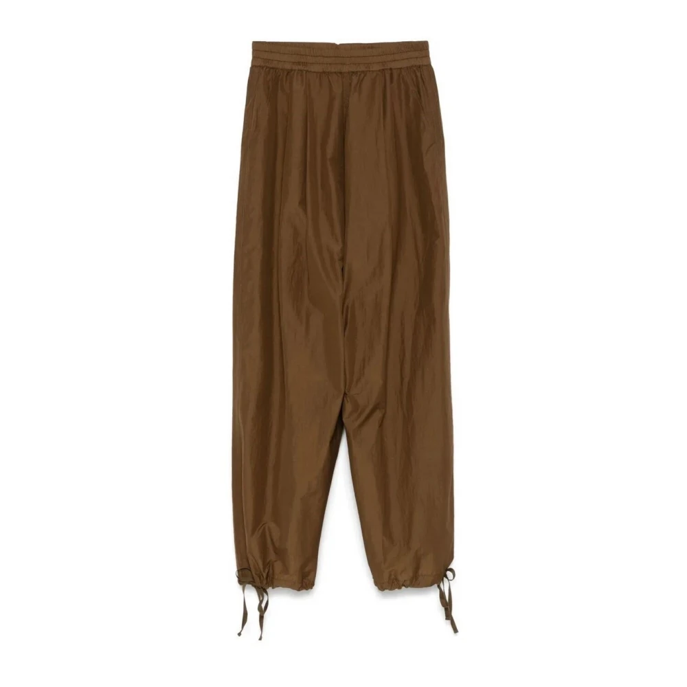 Philosophy Di Lorenzo Serafini Women's Brown Wide Trousers
