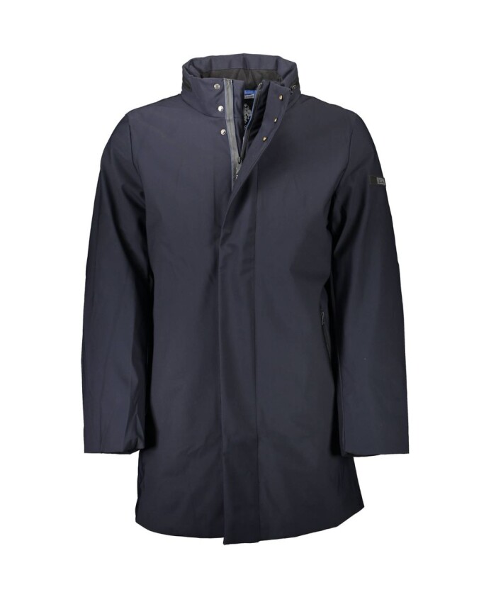 veste-homme-en-polyester-bleu