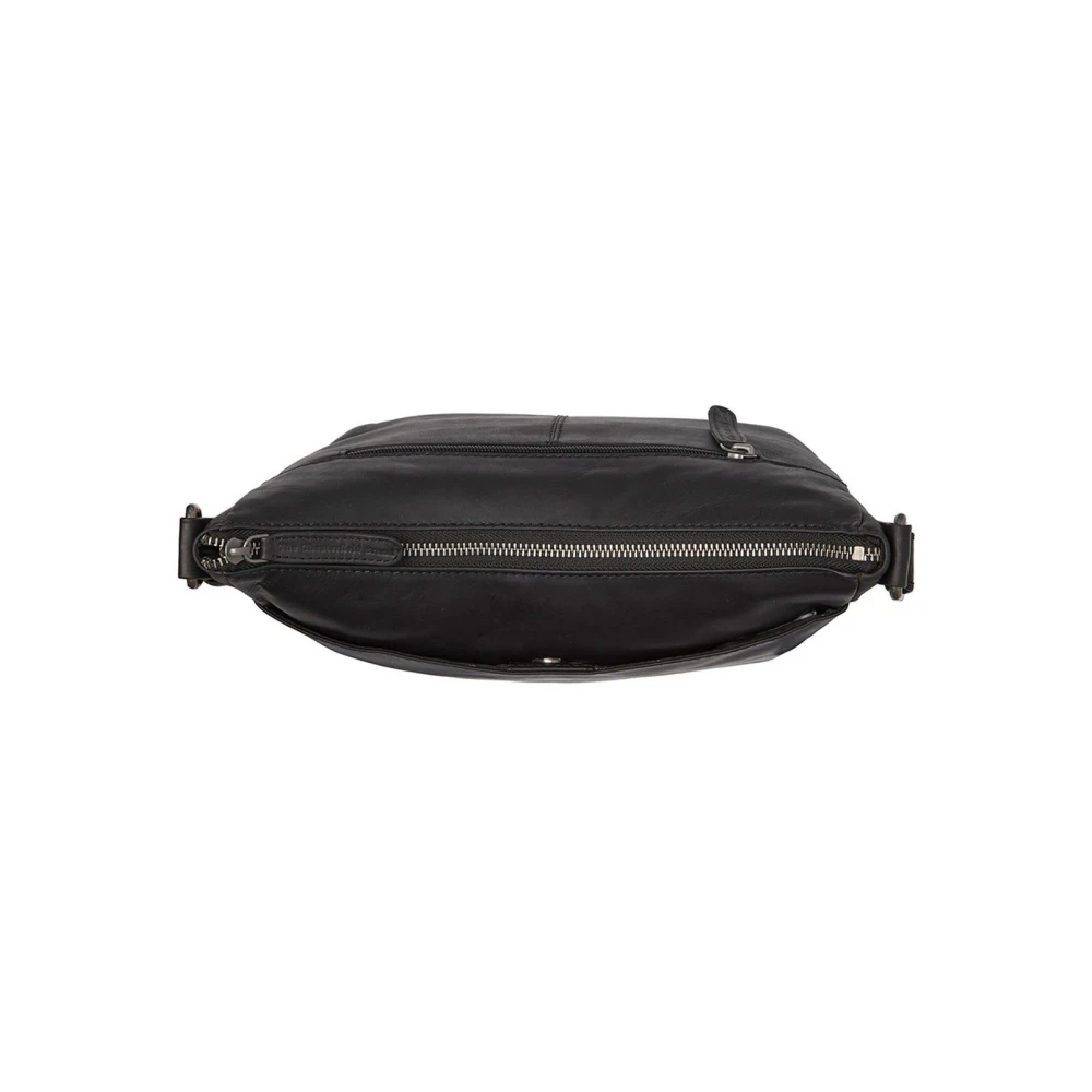 The Chesterfield Brand Zwarte Henderson Schoudertas Black Dames