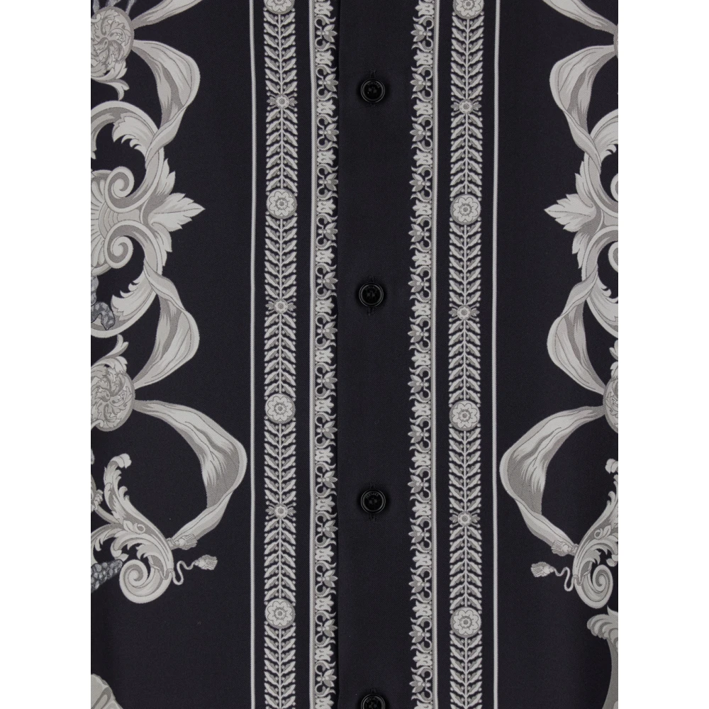 Versace Barocco Sea Print Klassieke Shirt Multicolor Heren