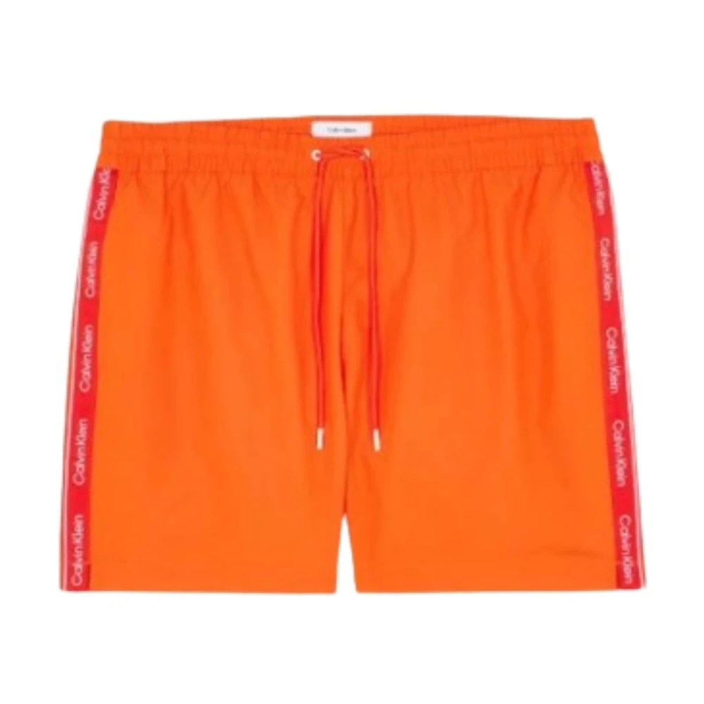 Calvin Klein Heren Zwemkleding Koord Orange Heren