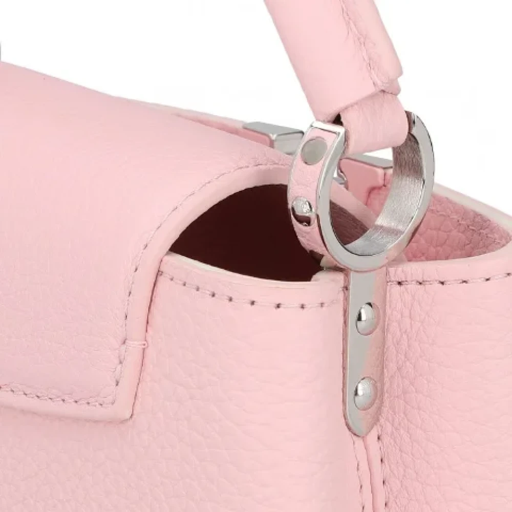 Louis Vuitton Vintage Pre-owned Leather handbags Pink Dames