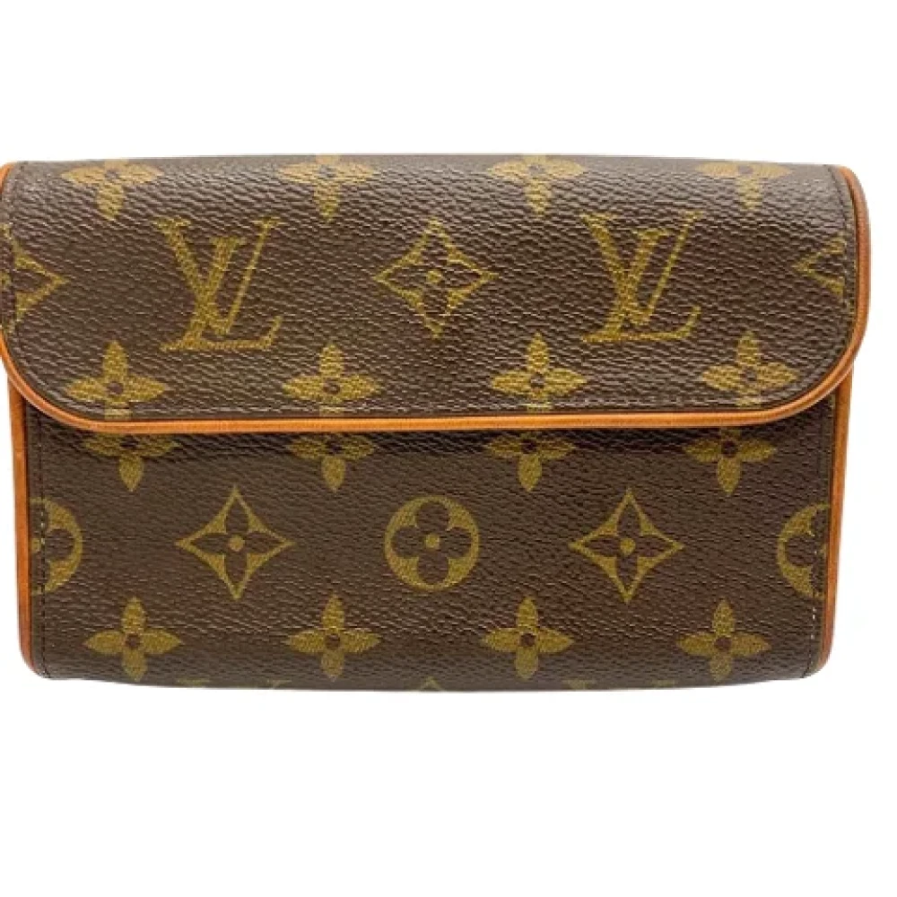 Louis Vuitton Vintage Pre-owned Canvas shoulder-bags Brown Dames
