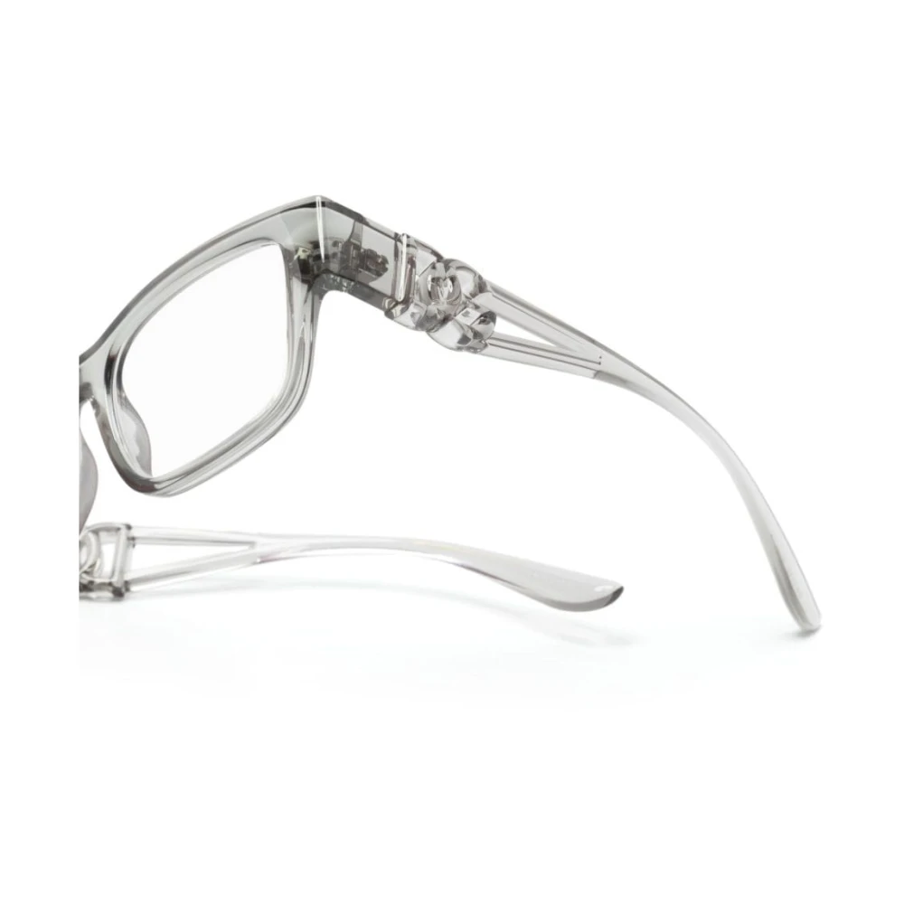 Dolce & Gabbana Stijlvolle Grijze Optische Bril Gray Unisex