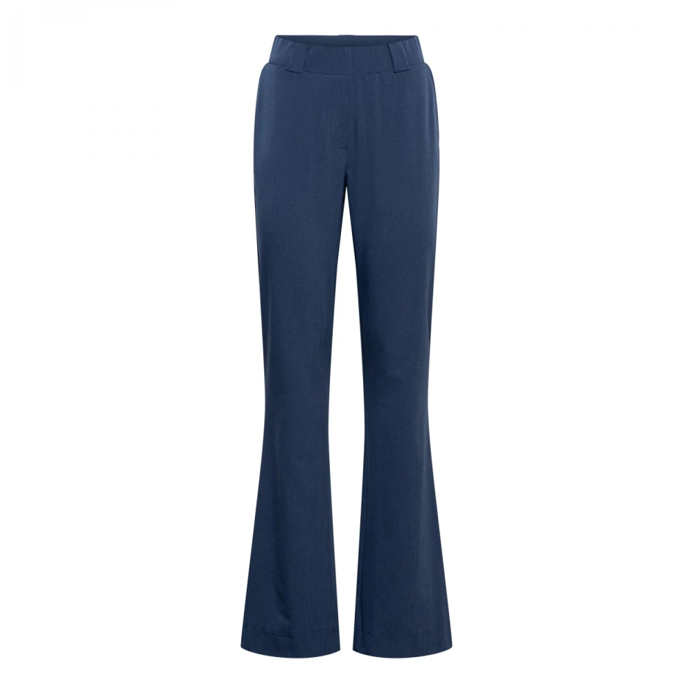 &Co Woman Wijde Broek Zomerse Stijl Blue Dames