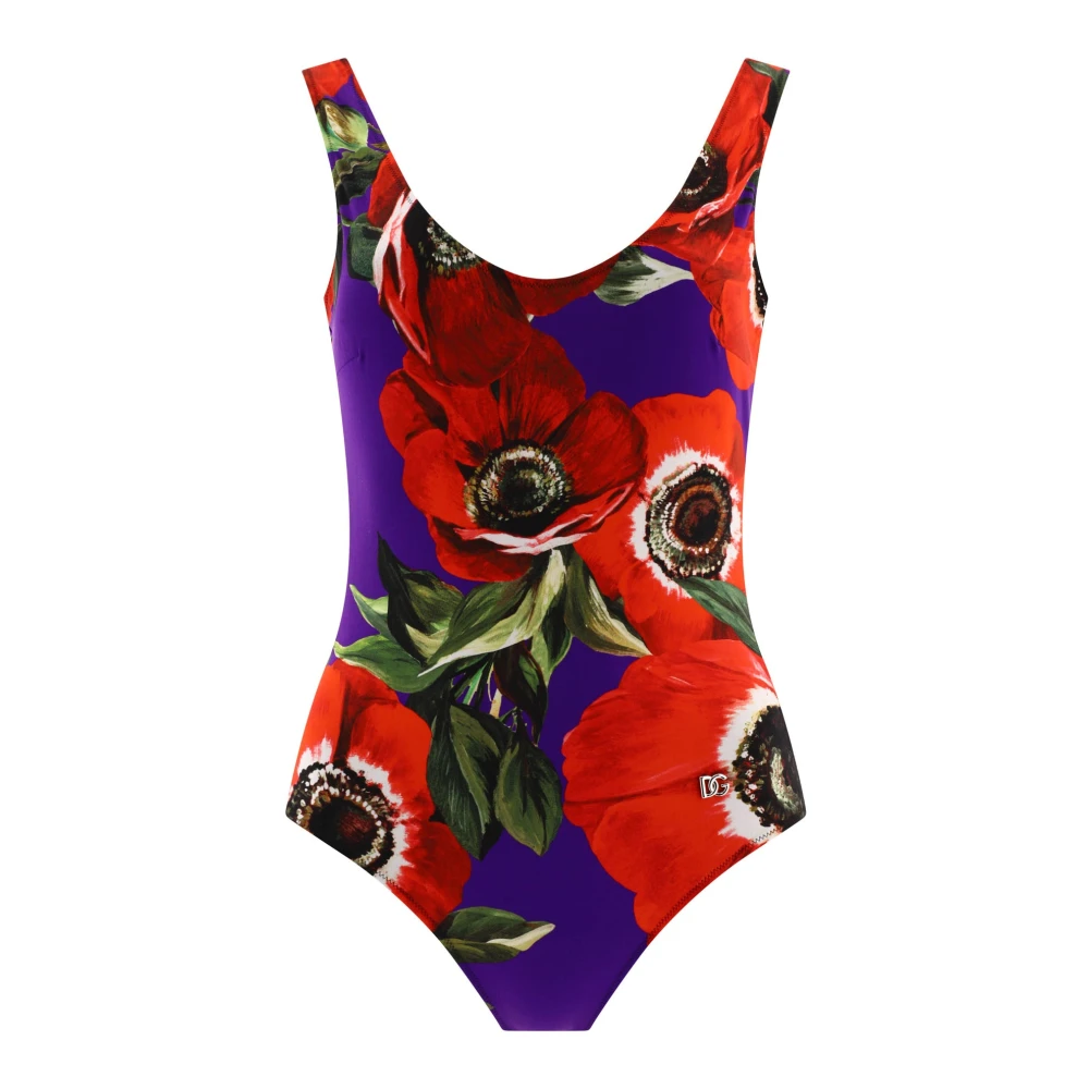 Maillot de bain de course avec imprim an mone Dolce Gabbana