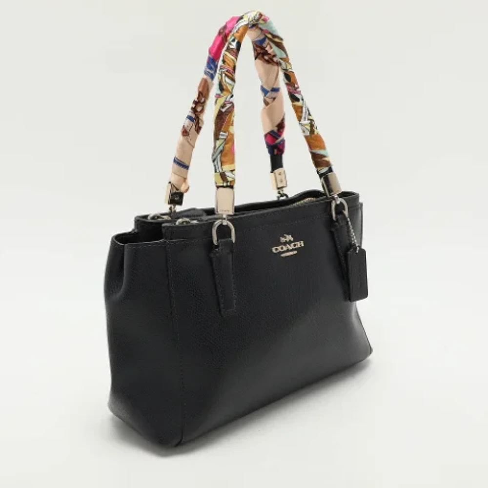 Coach Pre-owned Leather totes Black Dames