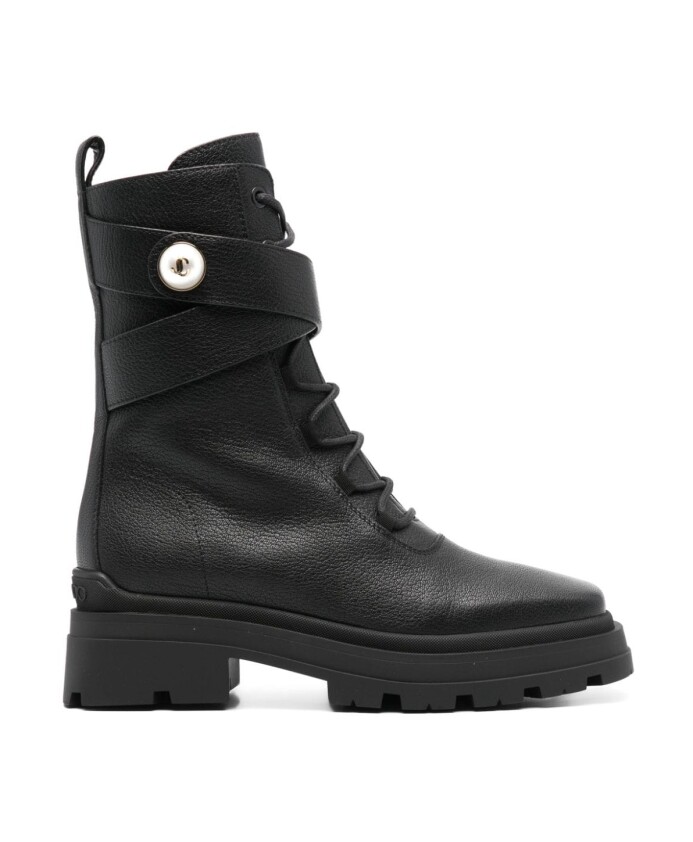 bottines-a-lacets-en-cuir-de-veau-noir-avec-epaisse-semelle-en-caoutchouc