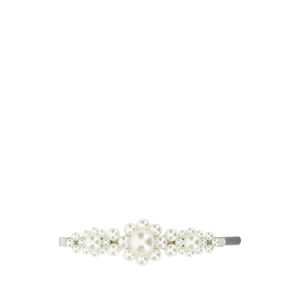 Simone Rocha Hair Accessories White, Dam