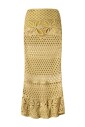 yellow-crochet-net-knit-skirt