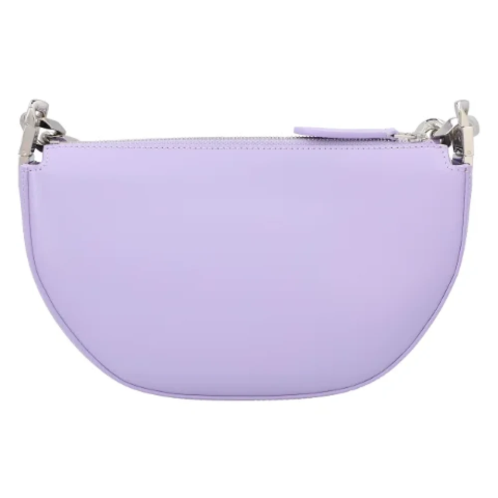 Burberry Leather shoulder-bags Purple Dames