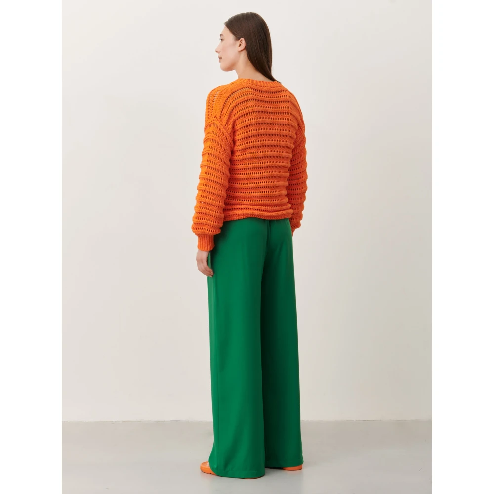 Jane Lushka Chic Comfort Pullover Orange Dames