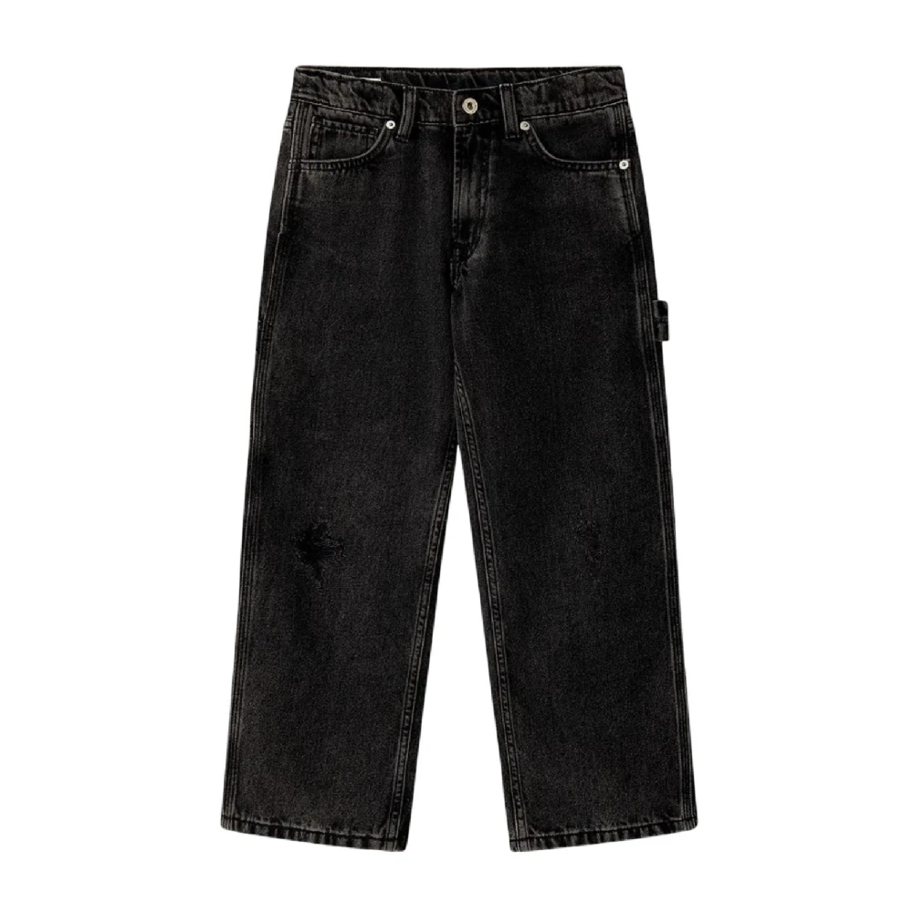 Pepe Jeans Boys Black Jeans, 12 Y, Straight Jeans