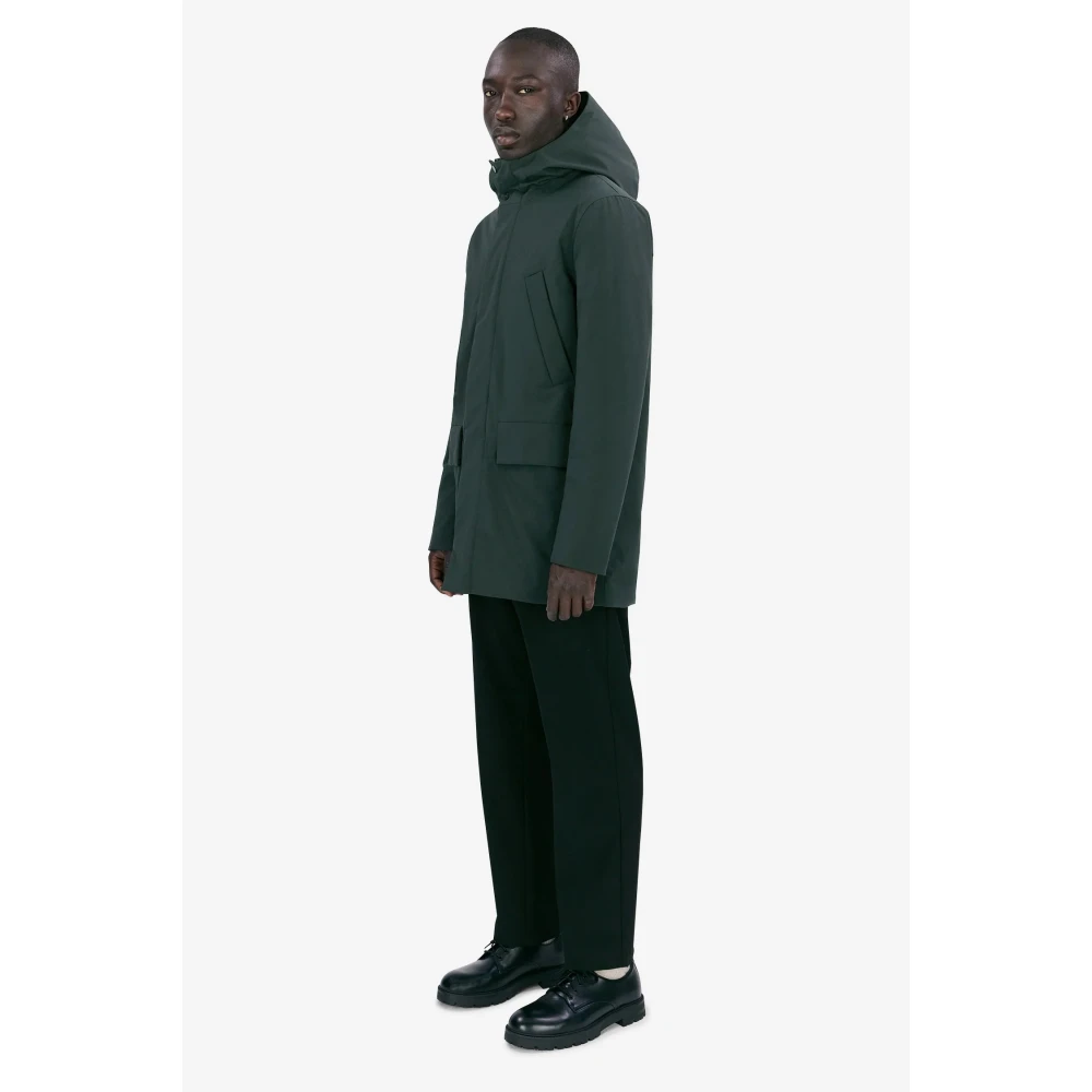 Elvine Lucius Slate Green Winterjas Green Heren