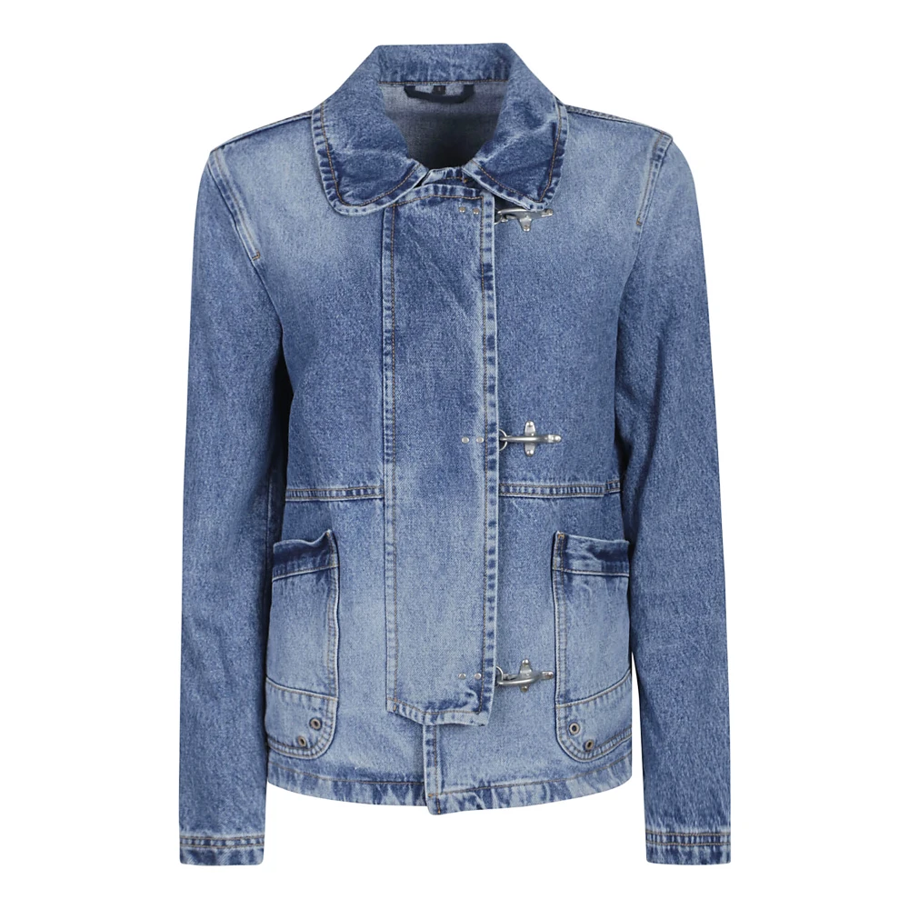 Jackets > Denim Jackets - - Fay - Modalova
