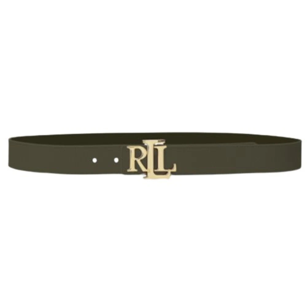 Reversibelt Belte i Olive/Botanic Green