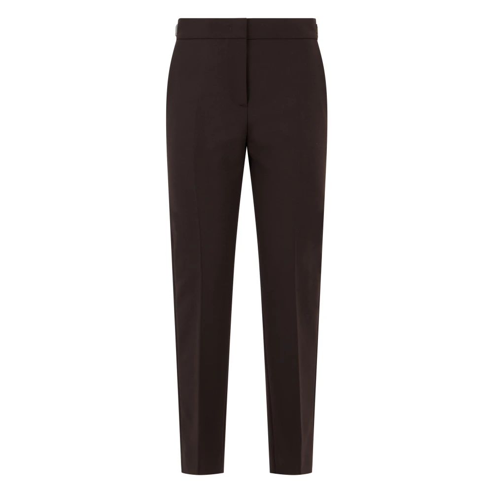 Max Mara Damen Dunkelbraun Hose Mxmacino, Gr. 42 - Bild 5