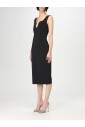 elegante-robe-midi-noire-avec-col-en-v