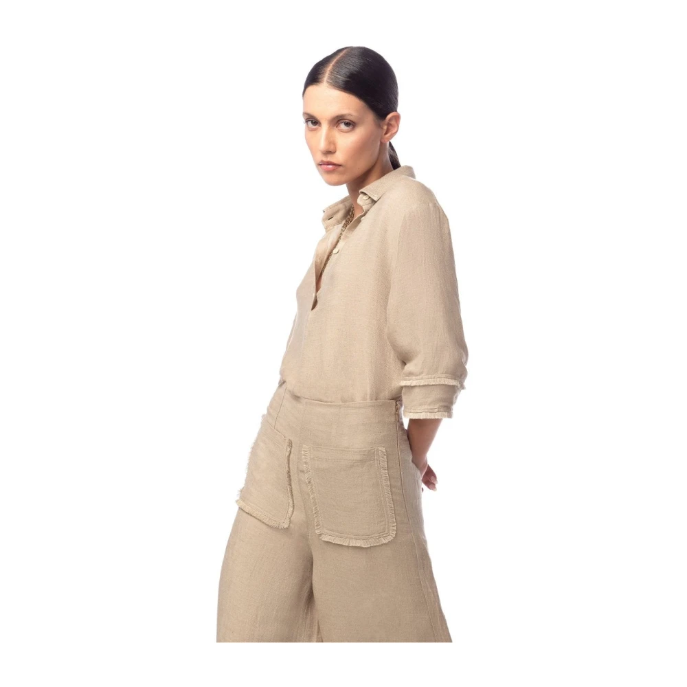 MVP wardrobe Antibes Blouse Beige Dames