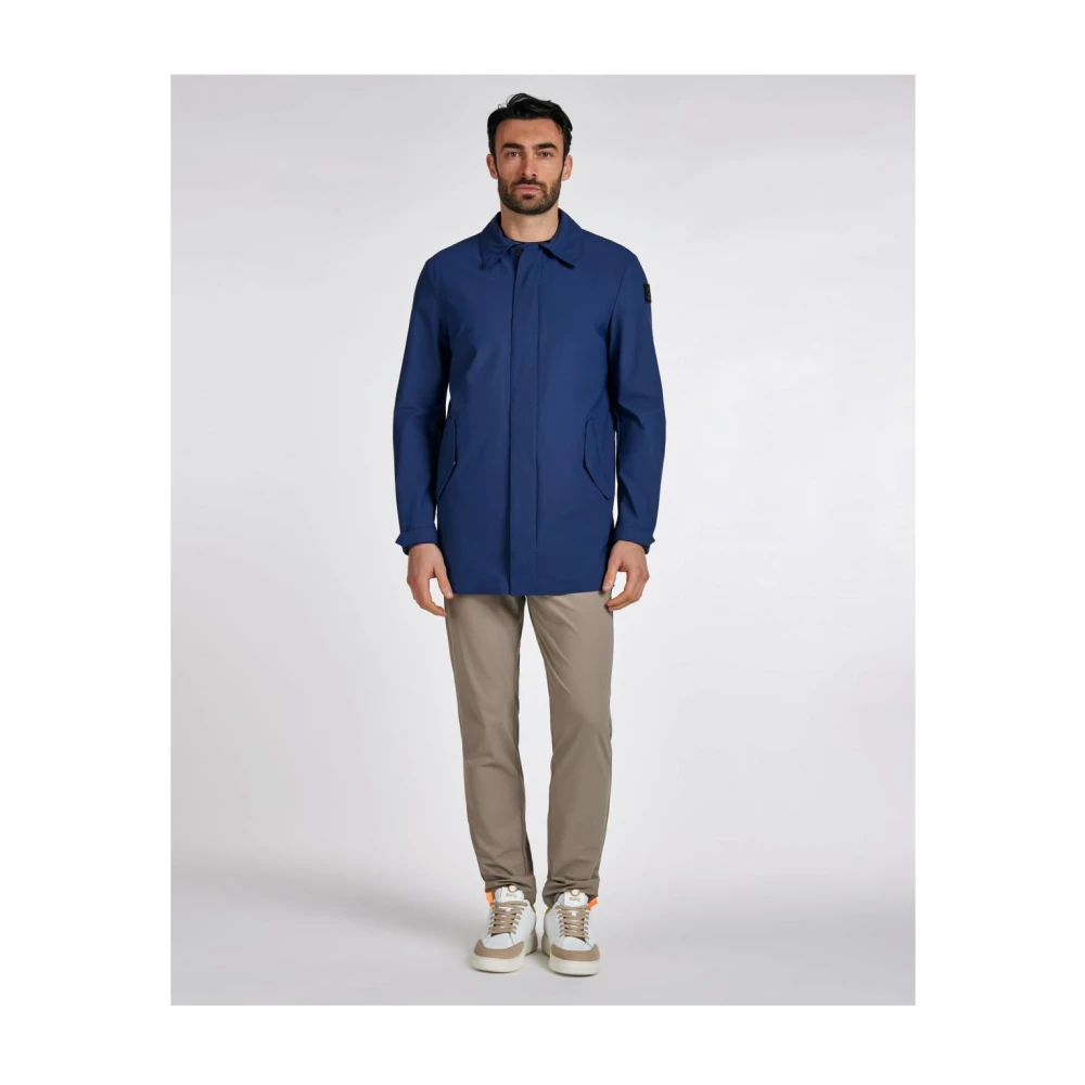 Suns Nylon Parka Jassen Blue Heren