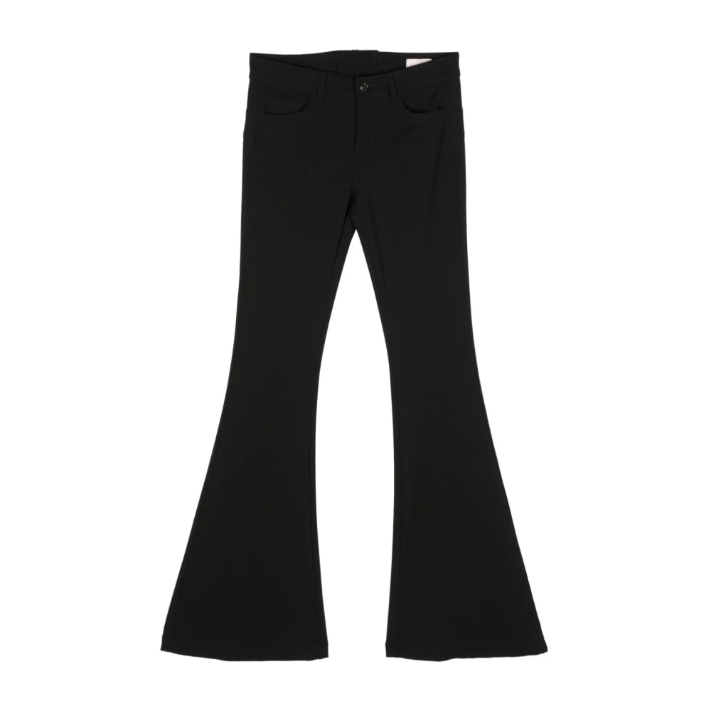 Liu Jo Zwarte Broek voor Vrouwen Black Dames