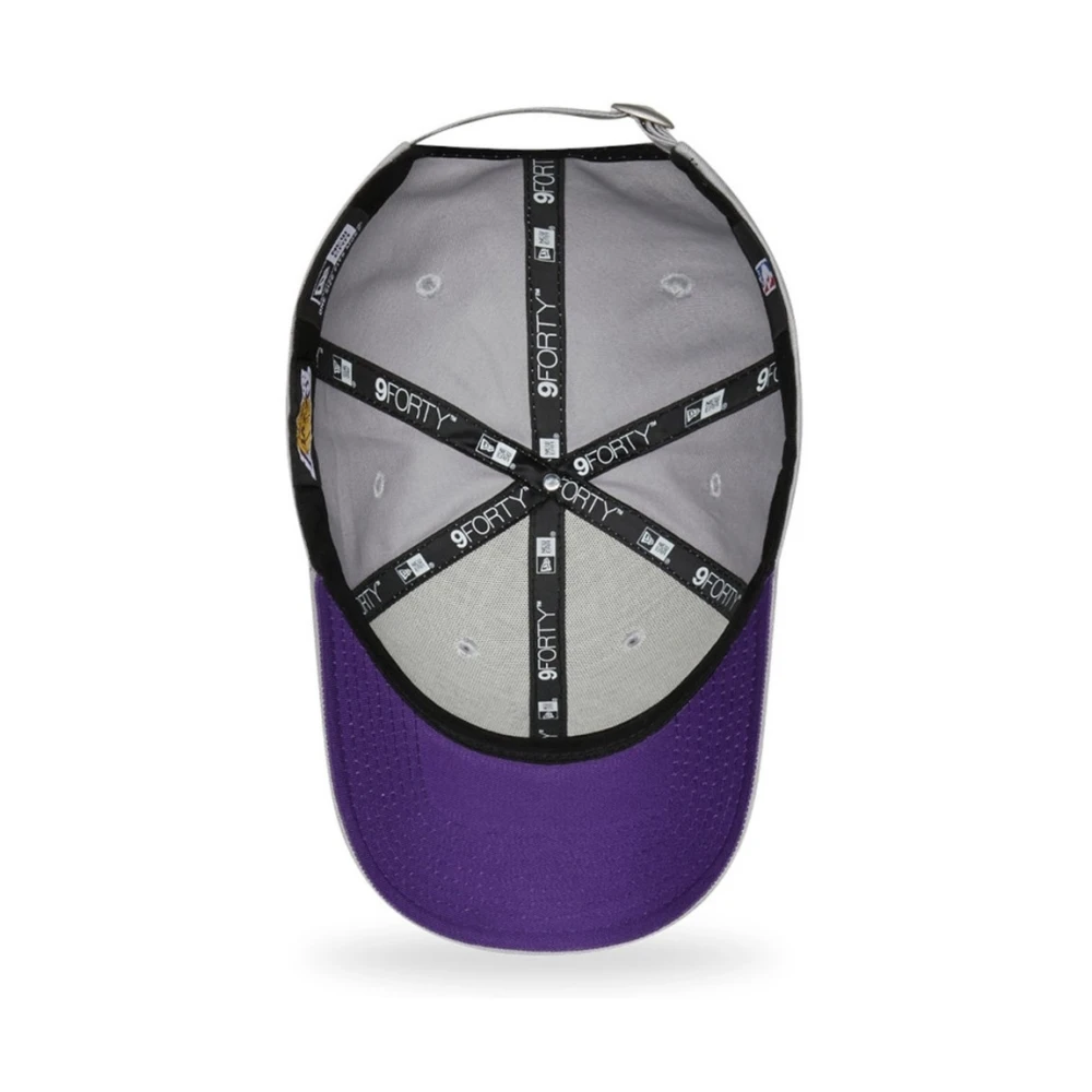 new era Grijze Lakers NBA Essential Pet Gray Heren