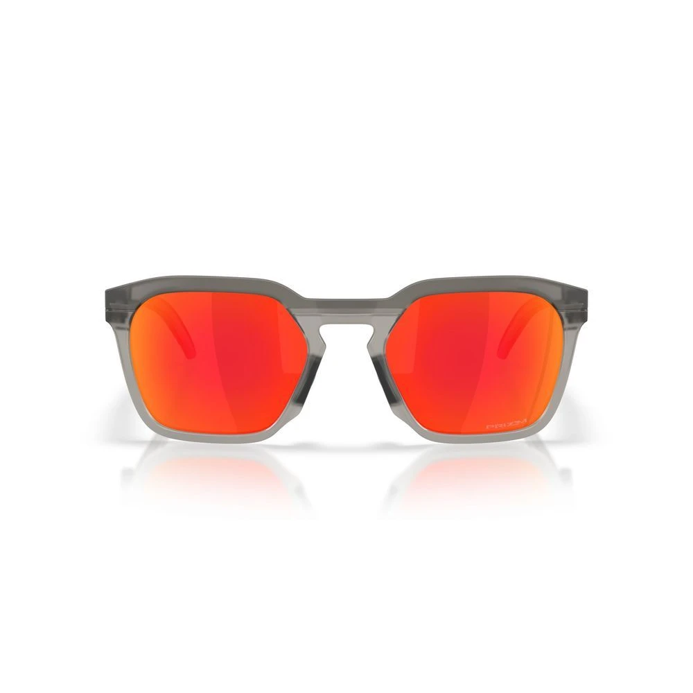 Oakley Unisex Gray Sunglasses, 54 Mm, Hstn Sq Sunglasses
