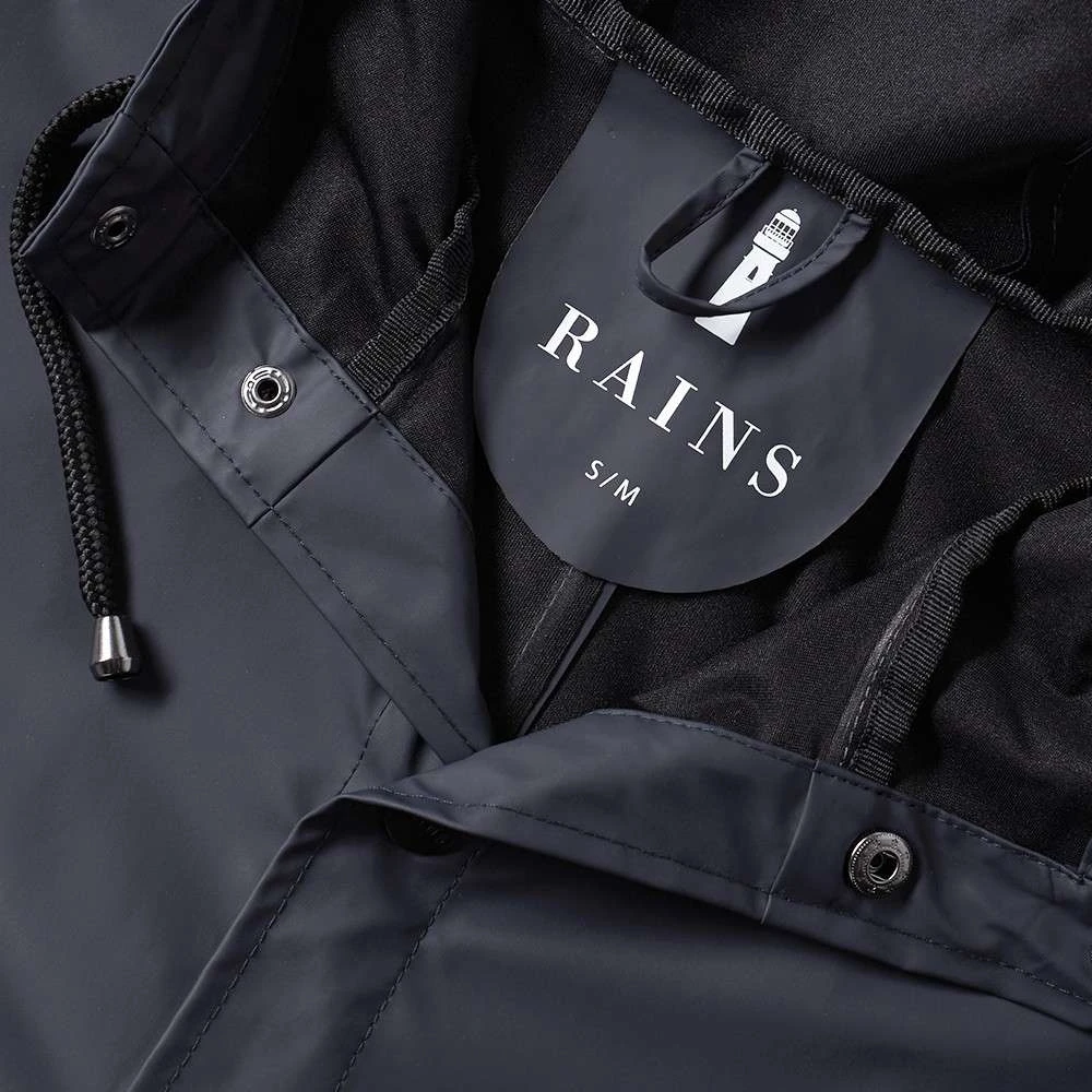 Rains Hedendaagse unisex waterdichte jas Blue Heren