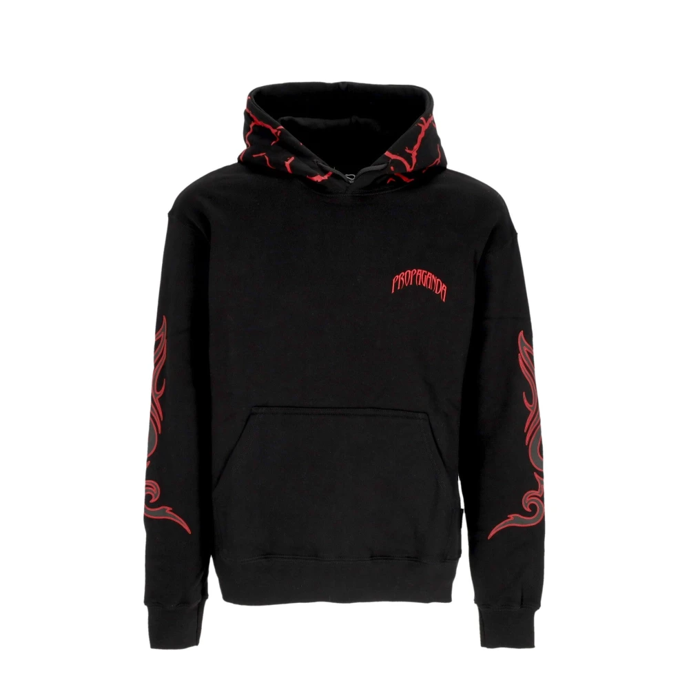 Propaganda Triangle Panda Hoodie Zwart Black Heren