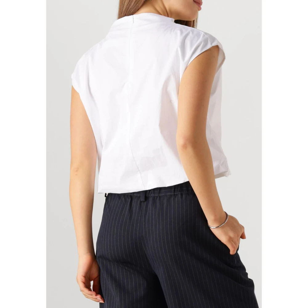 Selected Femme Elegante Witte Blouse Slfdelia SL White Dames