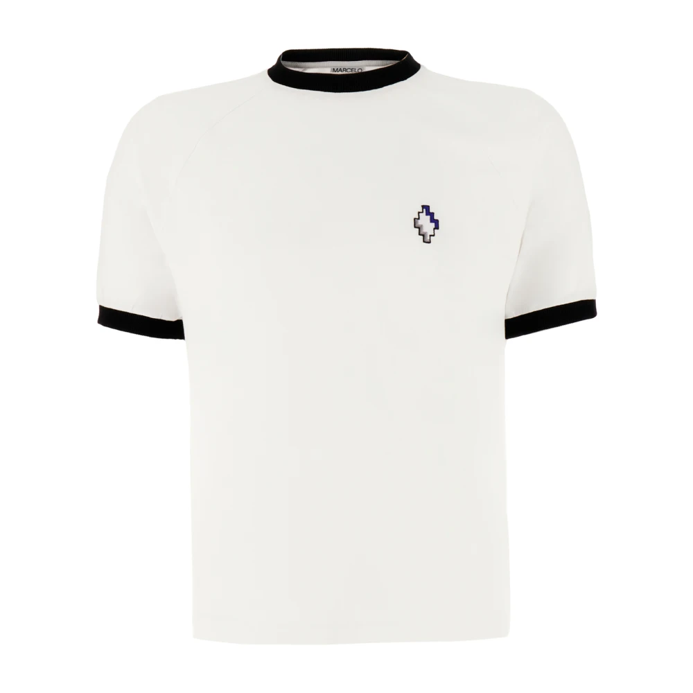 Marcelo Burlon Casual Katoenen T-Shirt White Heren