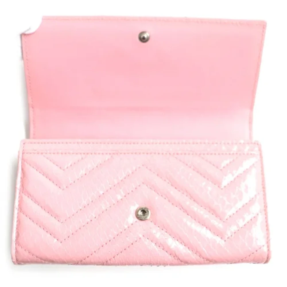 Gucci Vintage Pre-owned Leather wallets Pink Dames