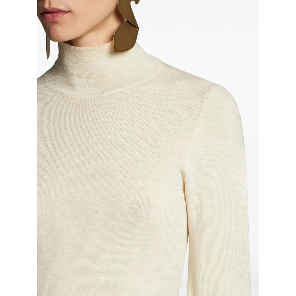 ETRO Gebreide Pullover in Roomwit Beige Dames