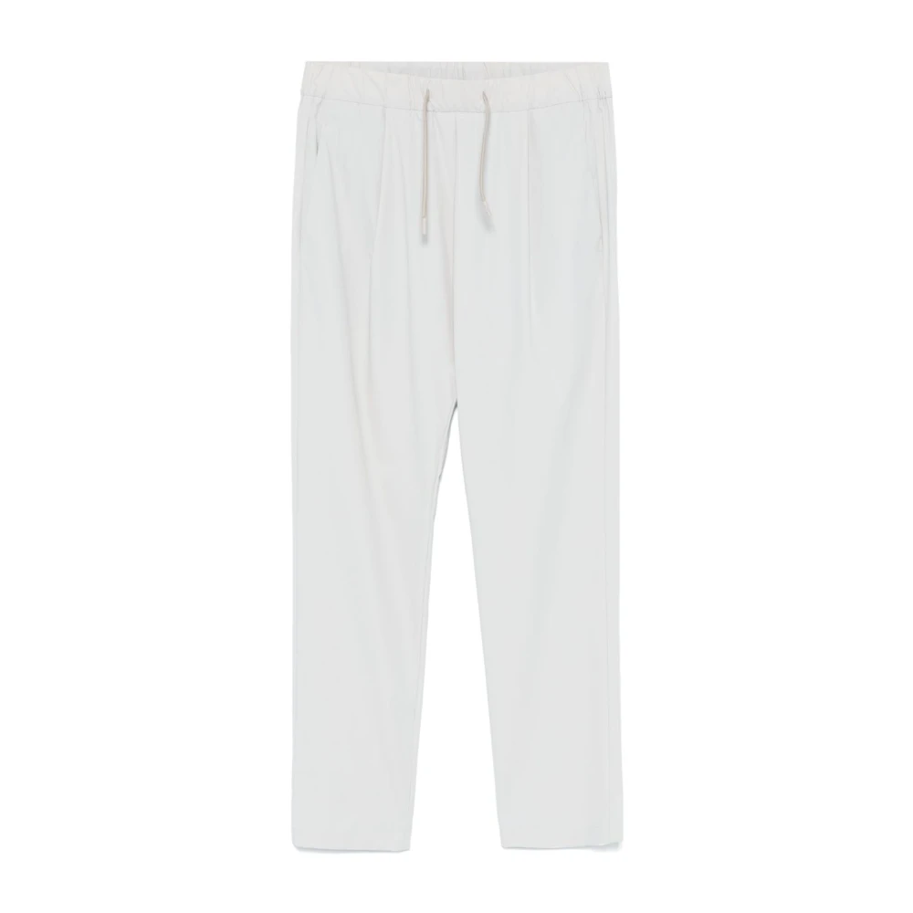 Herno Slim Fit Jogger Sweatpants White, Dam