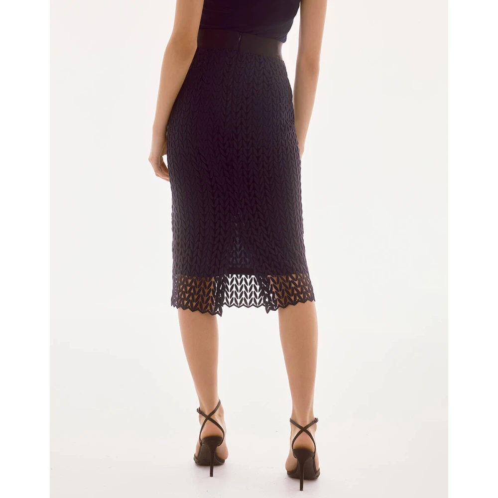 Joseph Ribkoff Elegante Rok 251755 Blue Dames