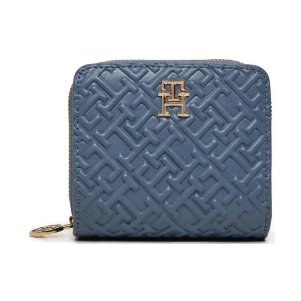 Tommy Hilfiger Damesportemonnee met Distinct Design Blue Dames