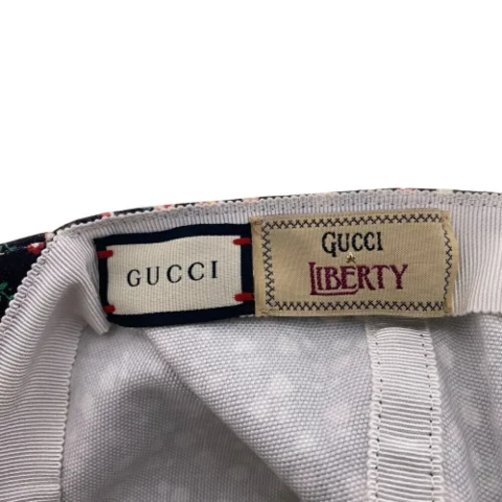 Gucci Vintage Pre-owned Cotton hats Brown Dames