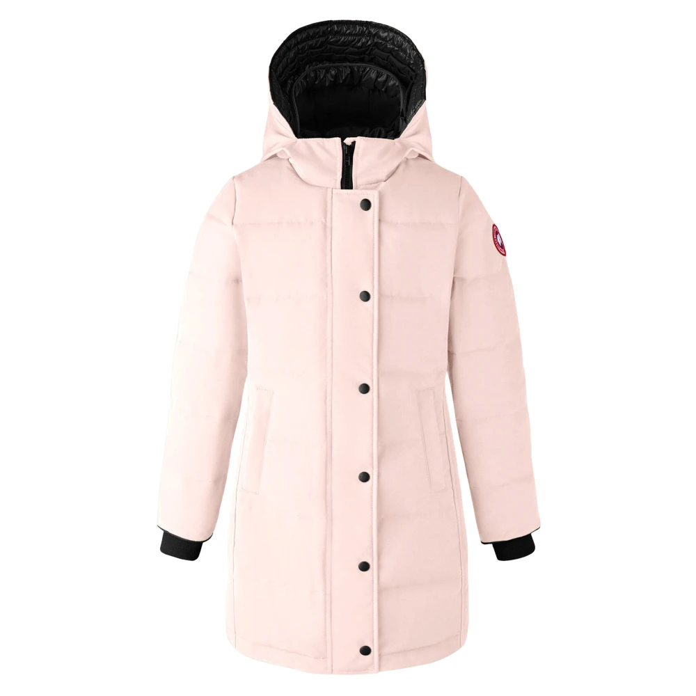 Canada Goose Girls Pink Winter Jackets, 6 Y, Juniper Parka