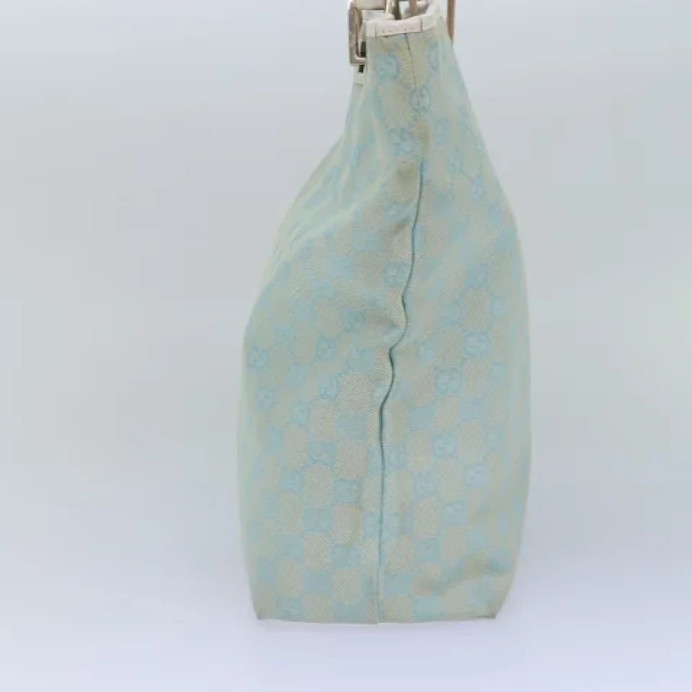 Gucci Vintage Pre-owned Canvas gucci-bags Blue Dames