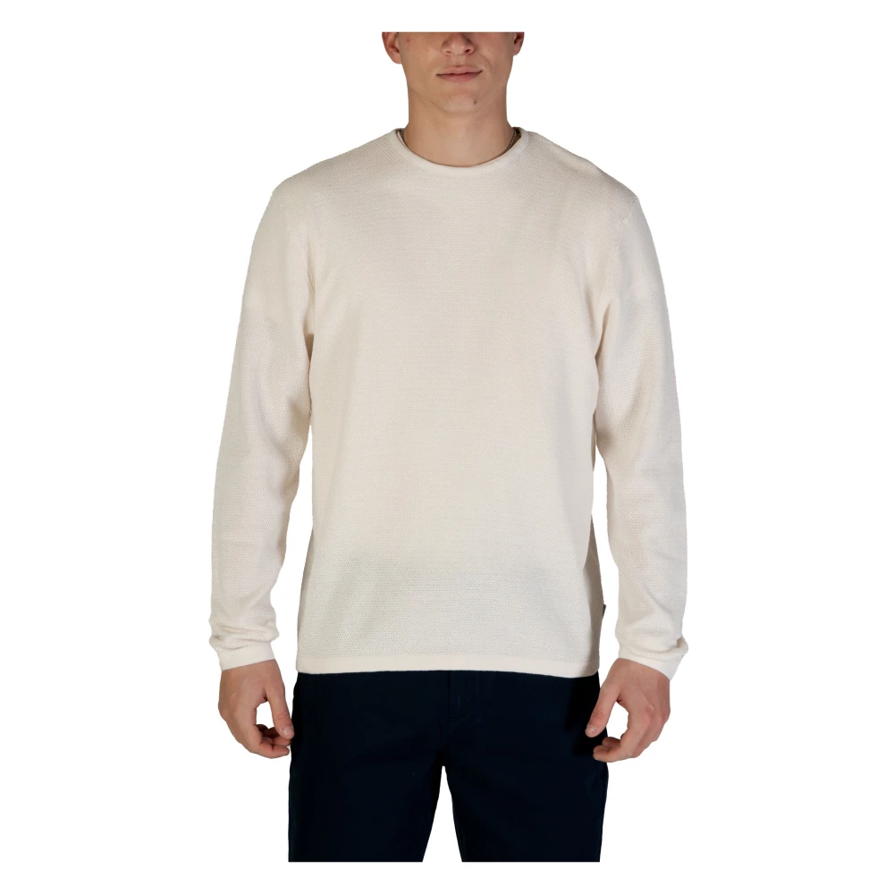 jack & jones Witte Gebreide Kleding voor Mannen White Heren