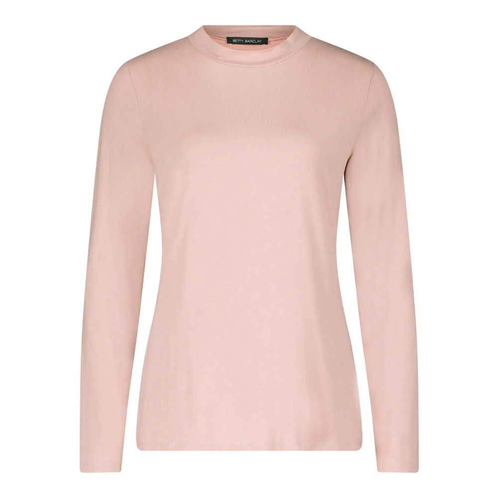 Betty Barclay Elegant Turtleneck Shirt Pink Dames