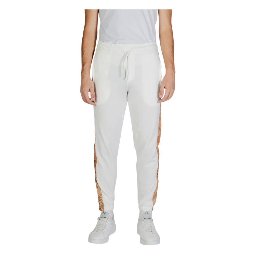 Alviero Martini 1a Classe Herenbroek Herfst Winter Collectie White Heren