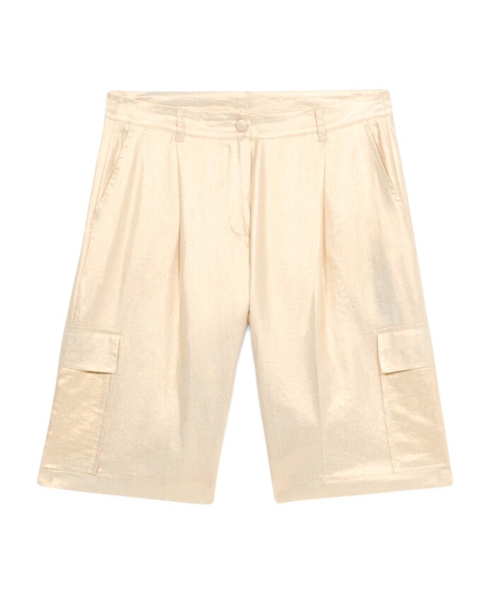 shorts-bermuda-en-melange-lin-dore