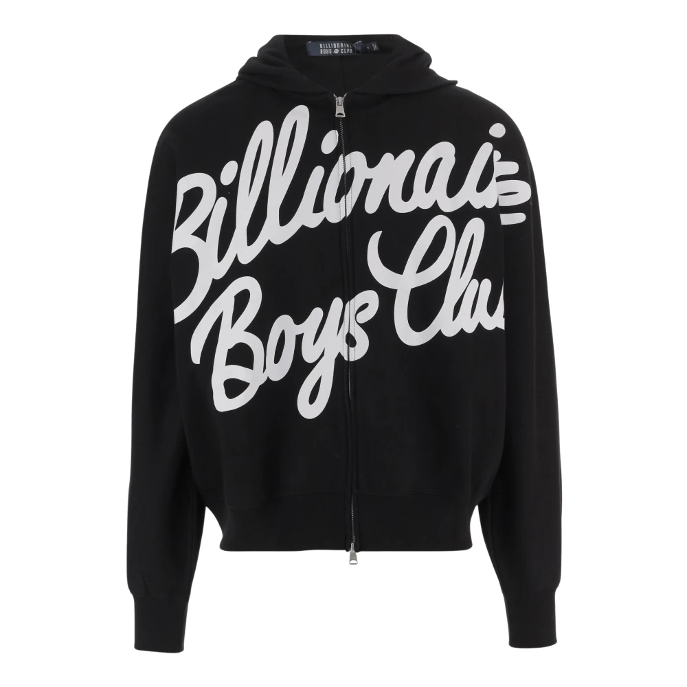 Billionaire Boys Club Billionaire Club Pre-Fall '26 Script Logo Zip Through Kimono Hood in Black for Boys, size XL - Image 3