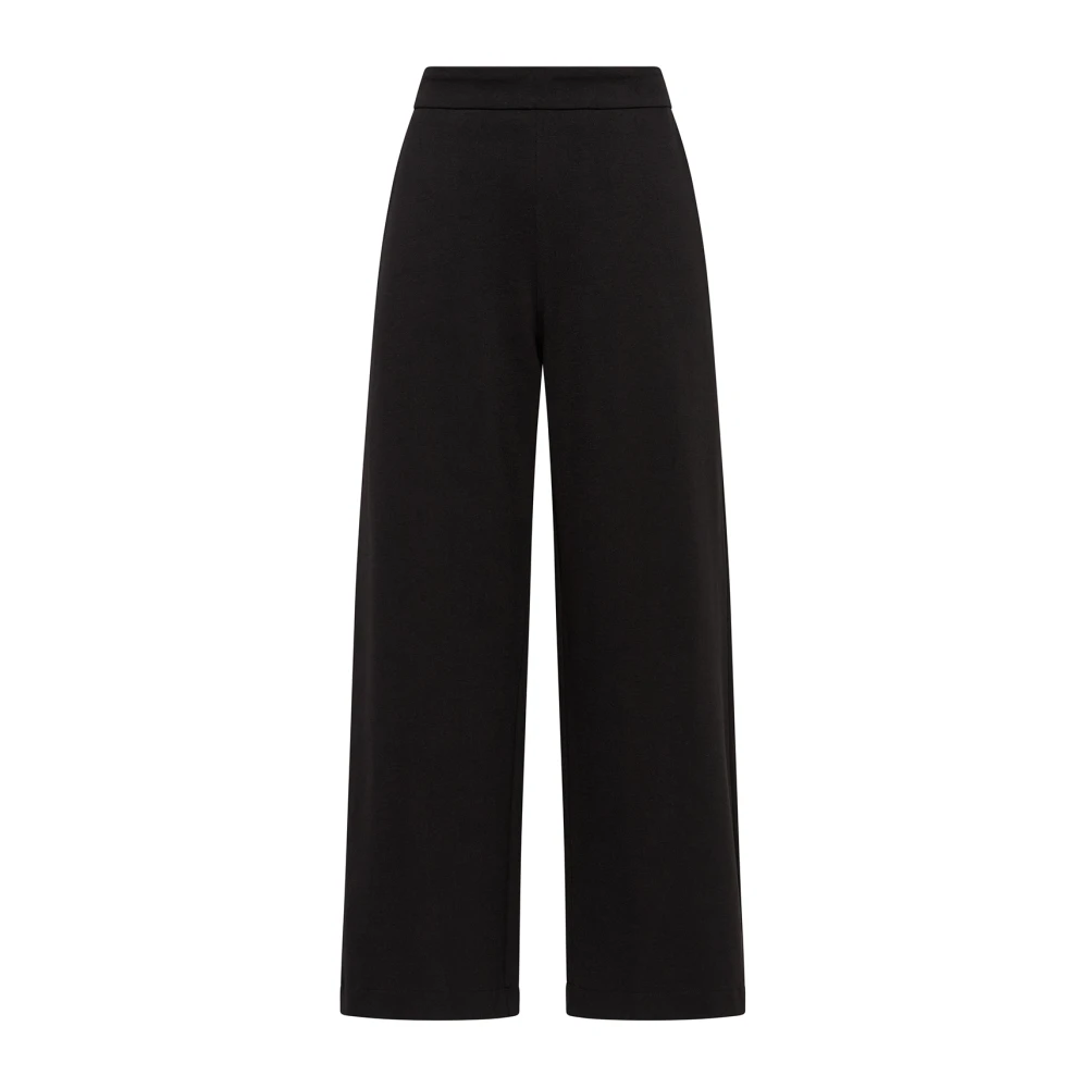 Maliparmi Comfy Jersey Broek Black Dames