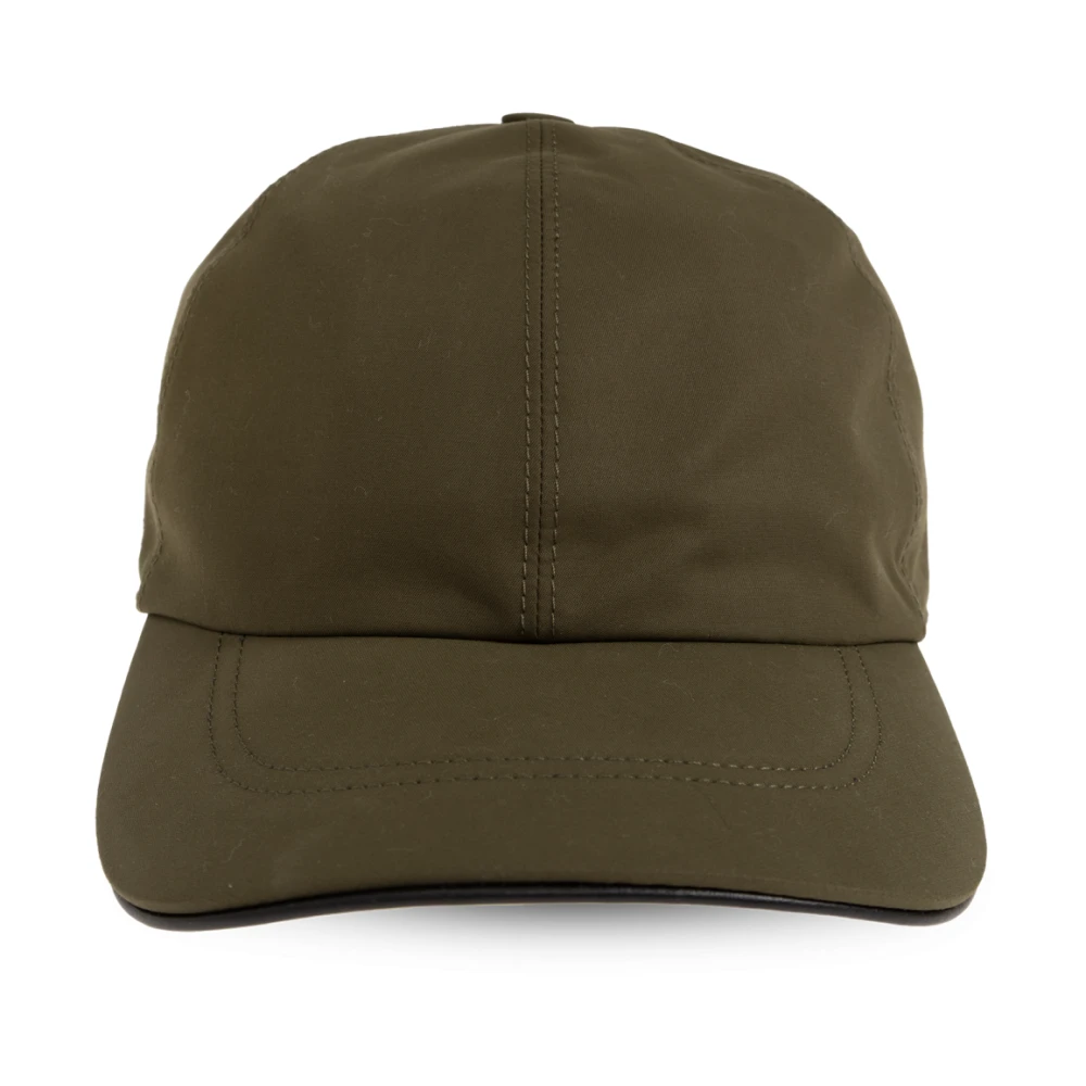 Ferragamo Uomo Verde Cappellino Con Firma - Immagine 2