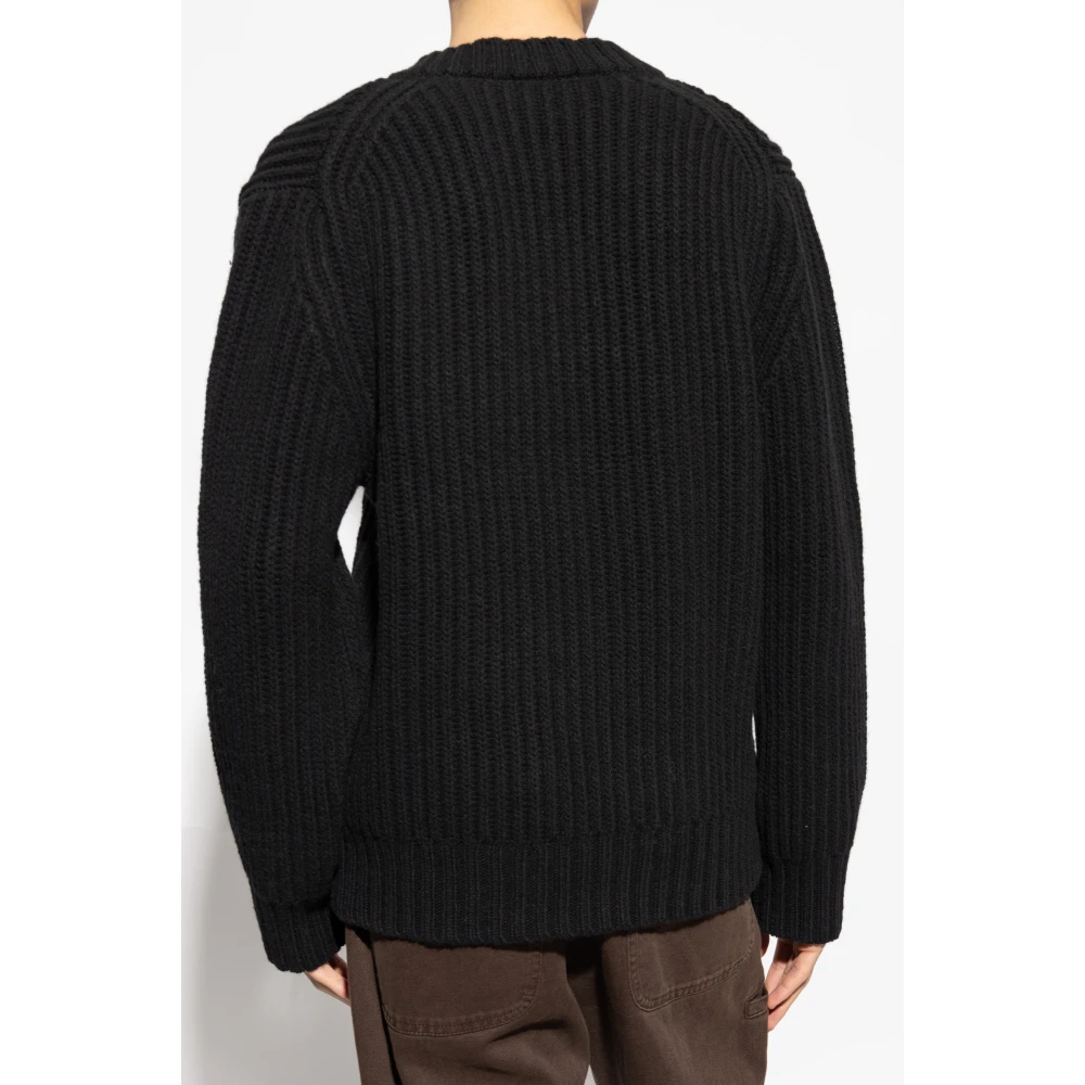Officine Générale Wollen trui Black Heren
